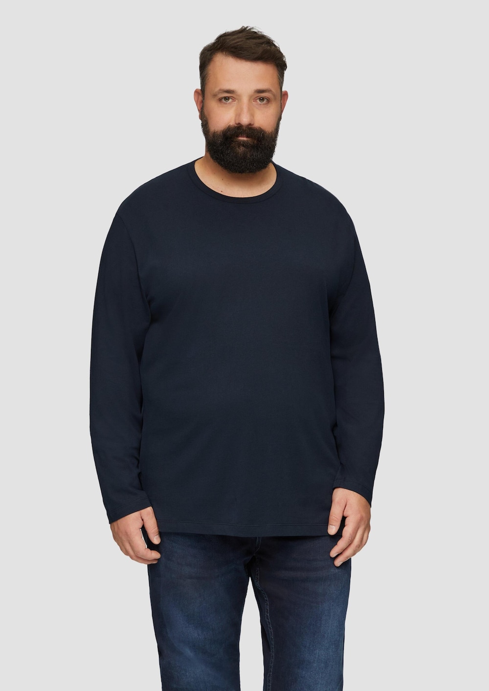 Softes Langarmshirt aus Baumwolljersey