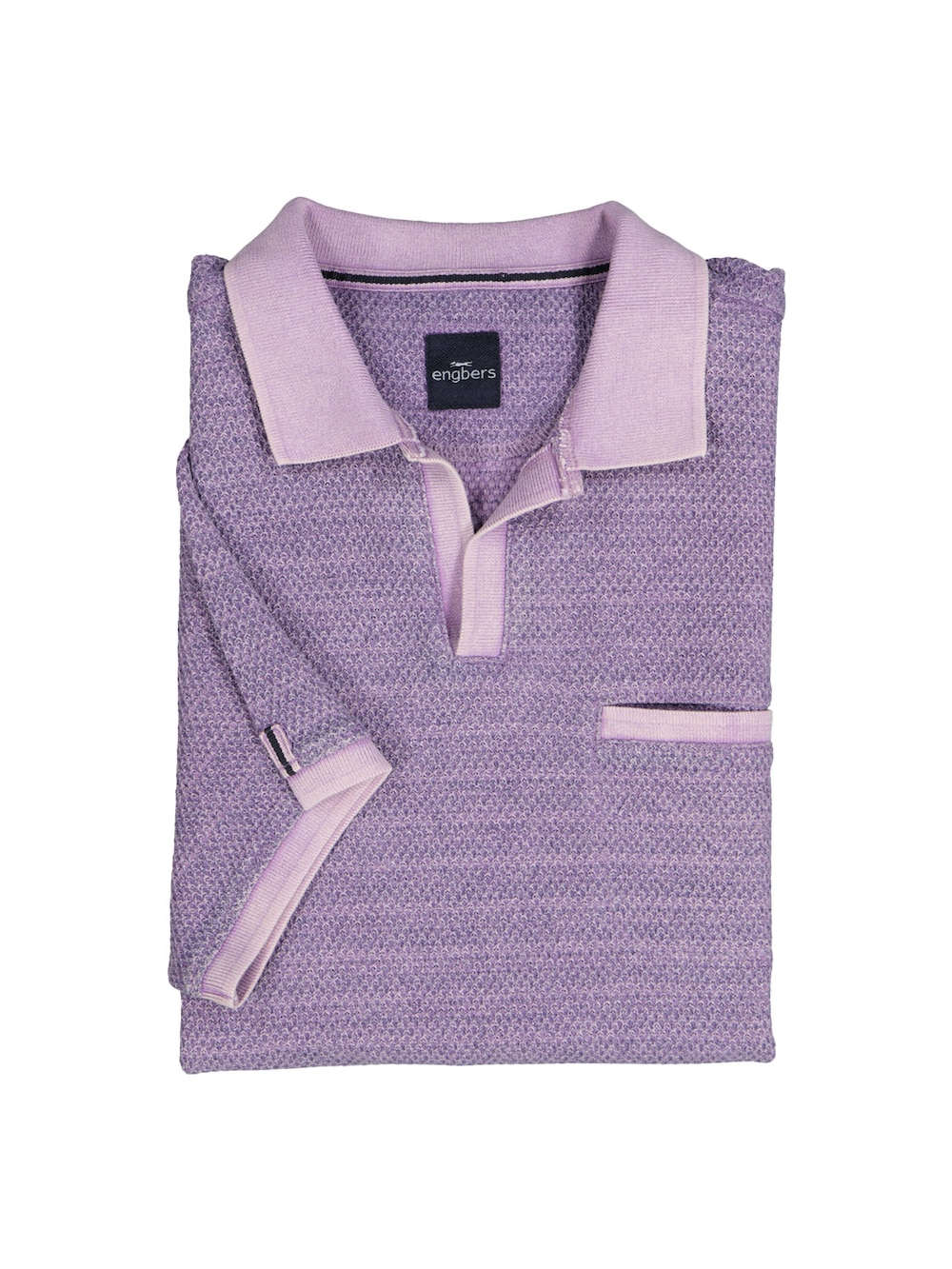 Polo-Shirt strukturiert