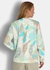 Printjacke mit Ottomanstruktur