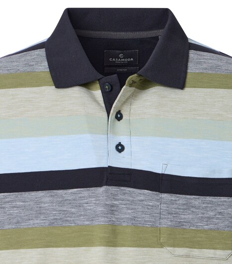 Polo-Shirt gestreift