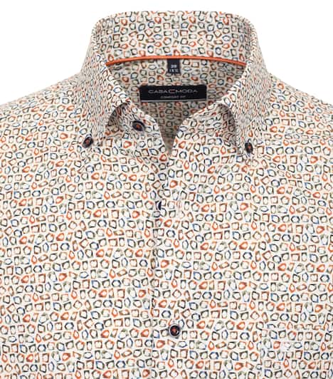 Businesshemd Print Comfort Fit