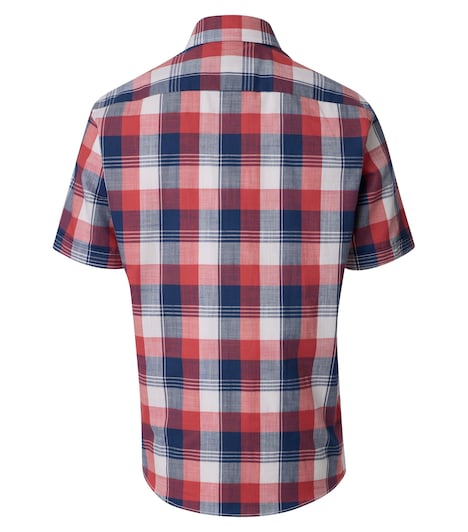 Freizeithemd Kurzarm kariert Casual Fit