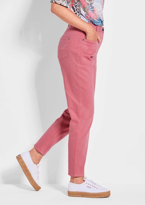 GOLDNER Jeanshose SARA Broek SARA met een verstevigde tailleband
