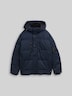 Pufferjacke mit abnehmbarer Kapuze