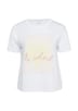 Baumwollshirt mit Frontprint