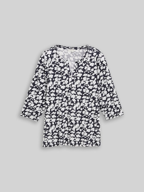 Langarmshirt mit Muster