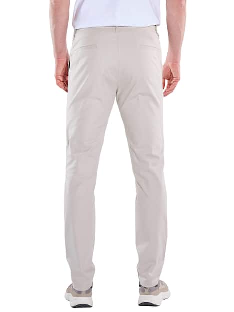 engbers Herren Chino straight , Hellgrau
