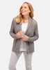 Trageangenehme offene Strickjacke
