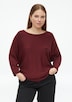 Viskosemix Pullover mit Fledermausärmeln