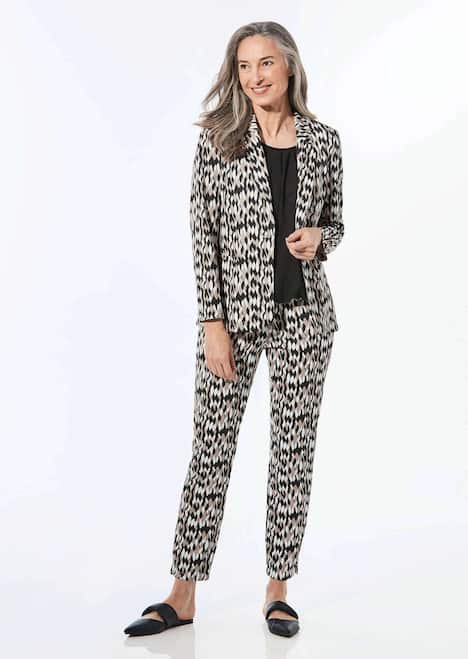 GOLDNER Blazer Gedessineerde blazer