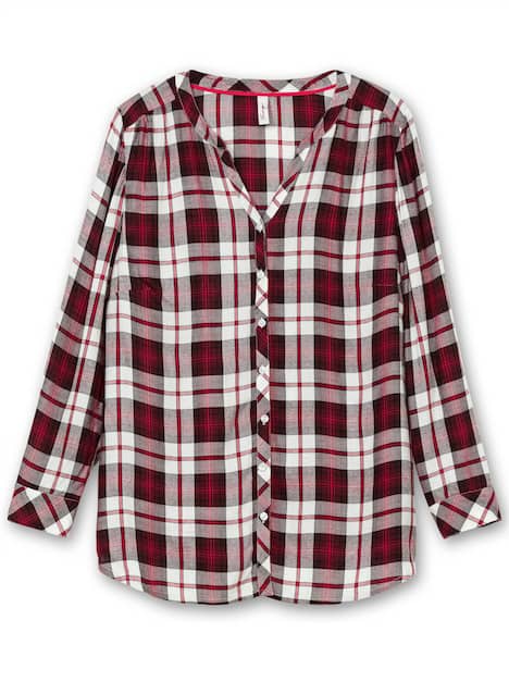 Karo-Bluse