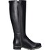 Damen Stiefel Chiara 01, schwarz-gold