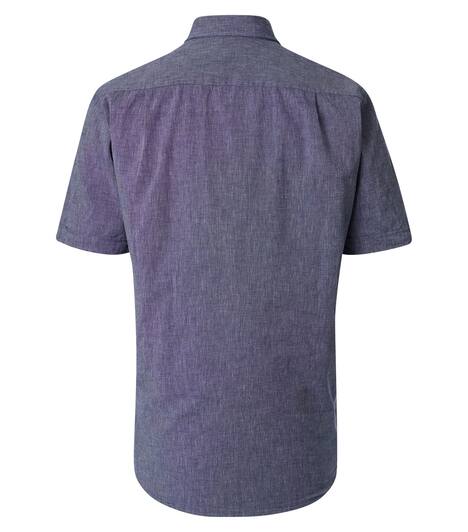 Leinenhemd Kurzarm uni Comfort Fit