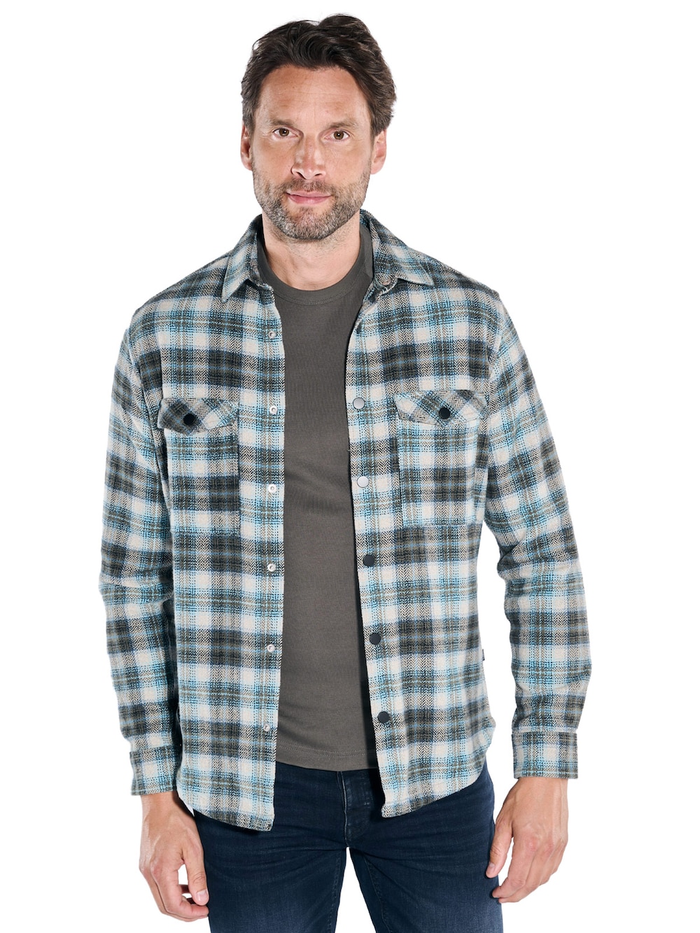 Overshirt kariert