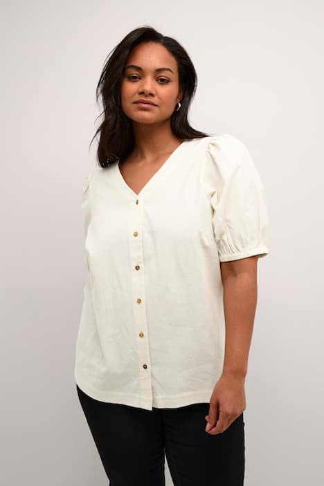 Kurzarm-Bluse Regular fit