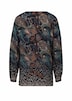 GOLDNER Longblouse Kleurrijk gedessineerde blouse met mooie details