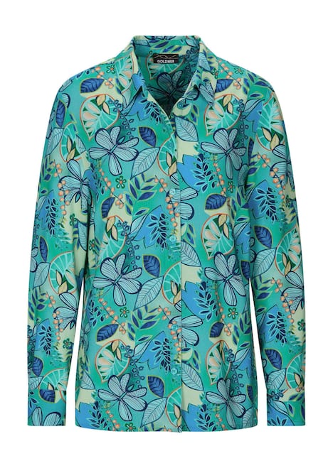 Blusenshirt mit floralem Print