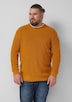 Strickpullover mit Crew Neck und Strukturmuster