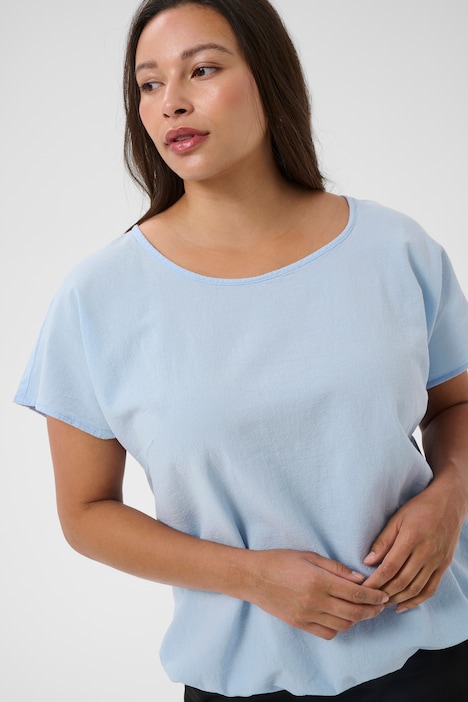 Kurzarm-Bluse Loose fit