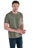 engbers Herren T-Shirt strukturiert , Oliv