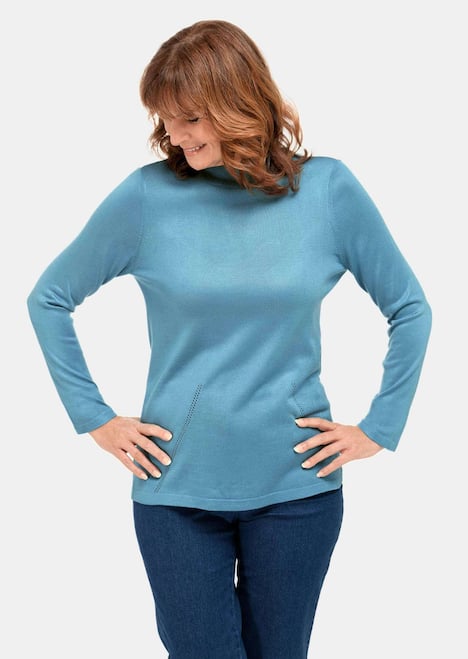 GOLDNER Pullover met opstaande kraag Pullover met opstaande kraag