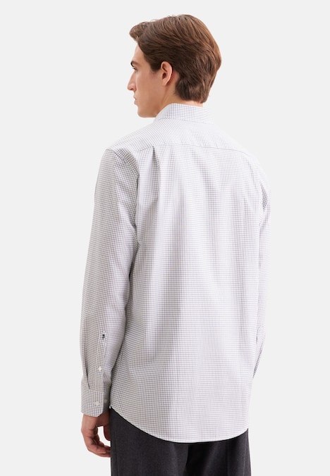 Herren Business Hemd - Karo