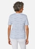 Streifenshirt mit Blumenmuster