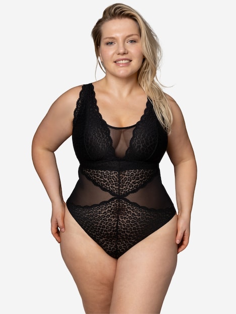 Body ELVA Body bügellose BHs,Spitzen-BHs