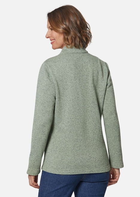 GOLDNER Tricot fleece jasje Heerlijk zacht tricot fleece jasje