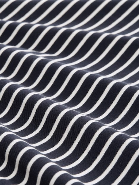 Langarmshirt mit Streifenmuster