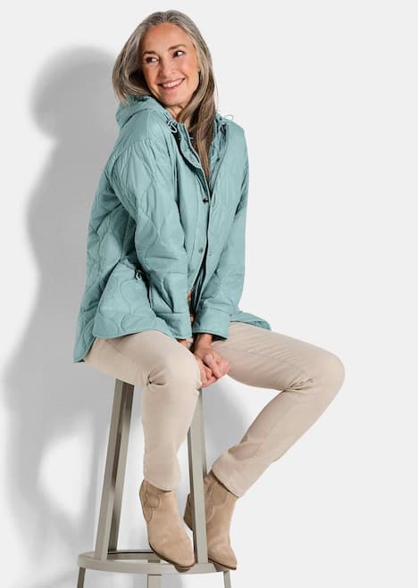 GOLDNER Gewatteerd jasje Gewatteerd jack in overshirtlook