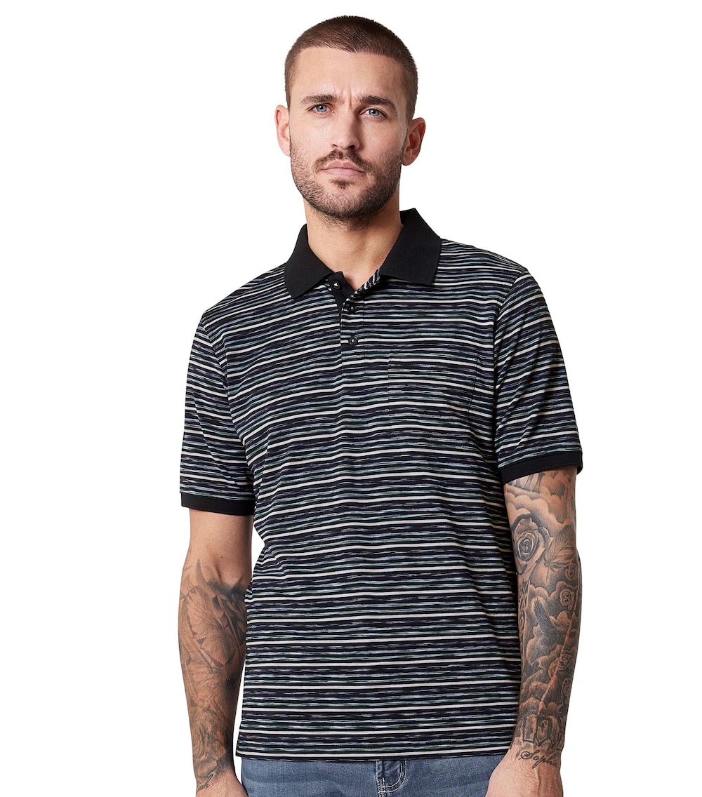 Polo-Shirt gestreift