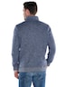 engbers Herren Sweatshirt mit Stehkragen , Mittelblau
