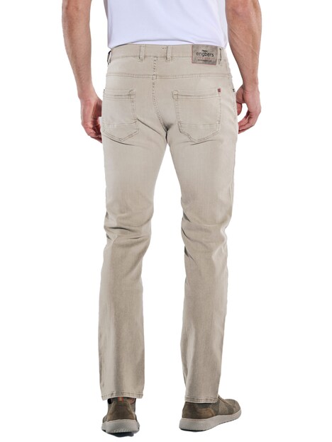 Herren Jeans regular , Beige