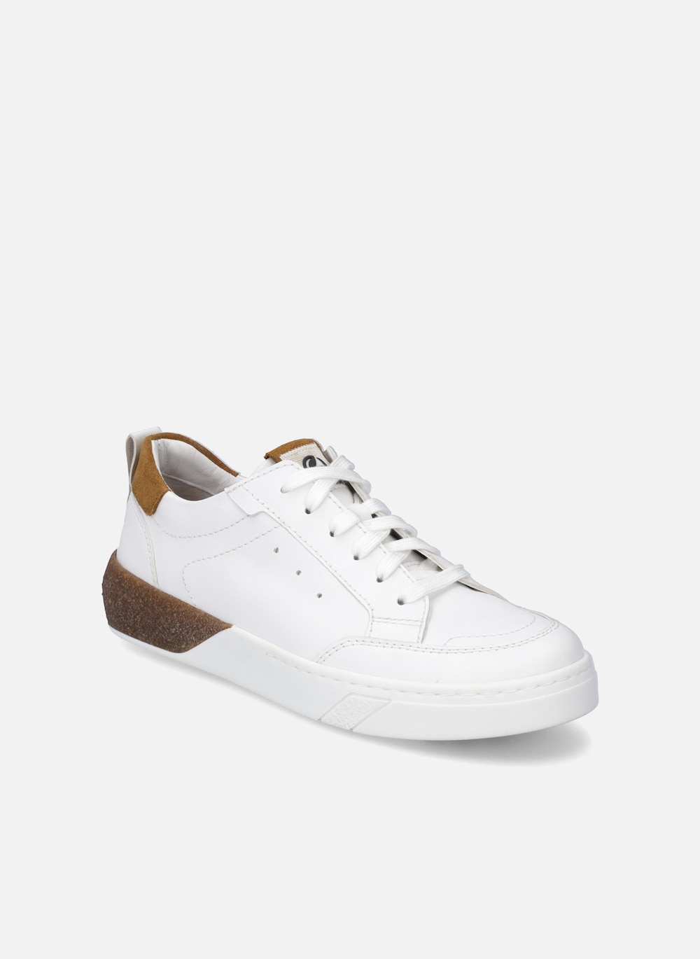 Damen Sneaker Wilma 03, weiss-braun