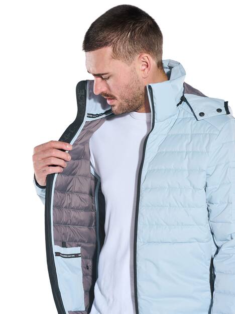 engbers Herren Steppjacke , Hellblau