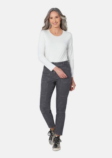 Jeans mit Wascheffekt