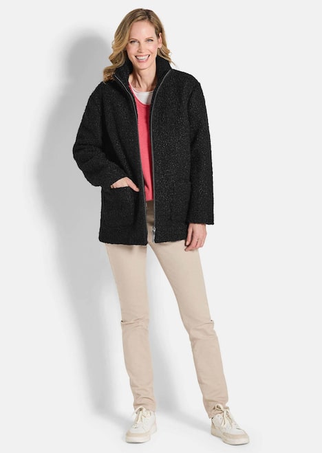 GOLDNER Jas Teddyjas met opstaande kraag