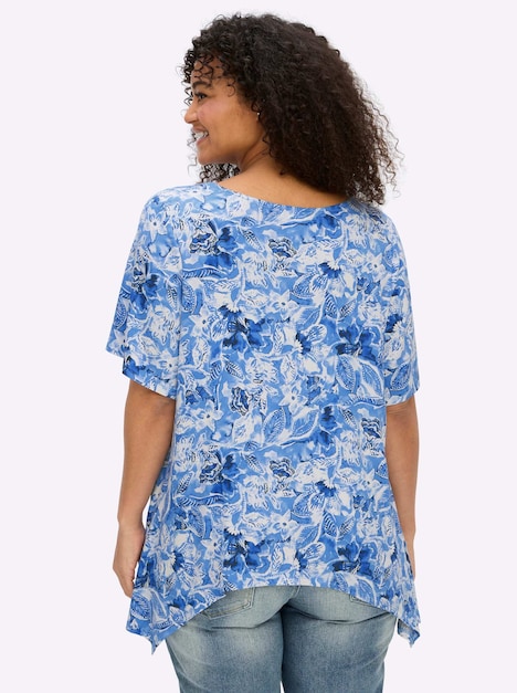 T-Shirt Kurzarm Ohne Kragen