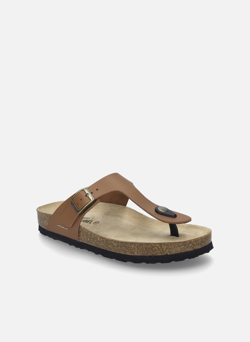 Damen Zehentrenner Hermine 02, cognac