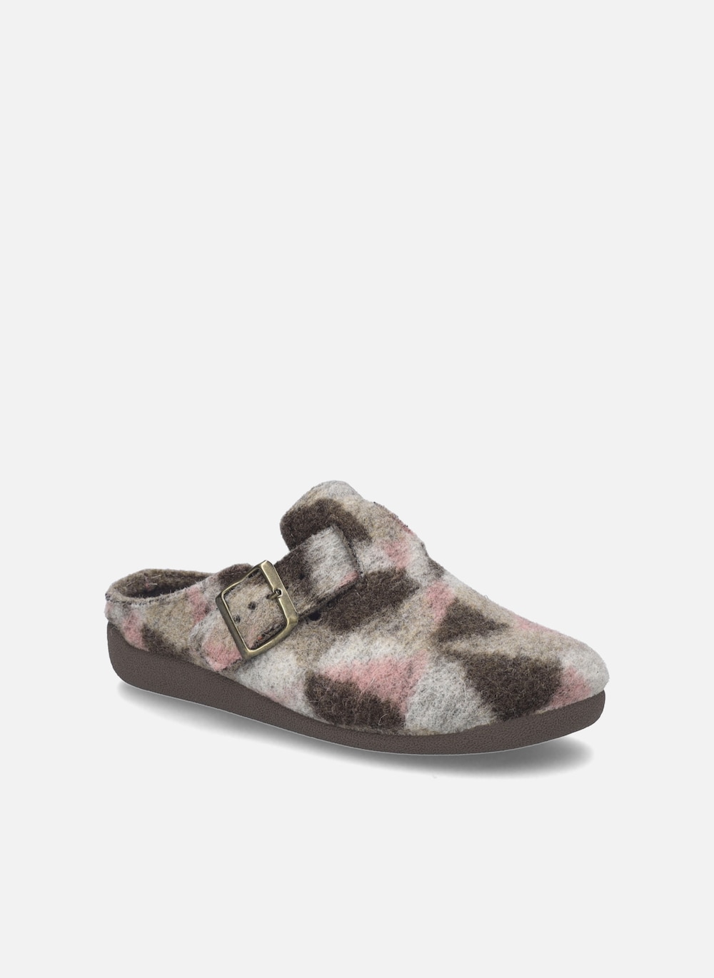 Damen Hausschuh Cara 01, beige-multi