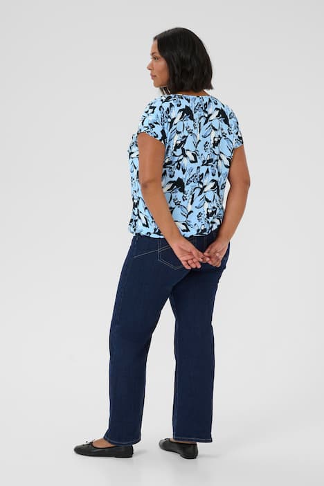 Kurzarm-Bluse Loose fit