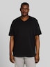 T-Shirts mit V-Ausschnitt im 2er-Pack
