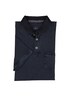 engbers Herren Polo-Shirt gestreift , Saphirblau