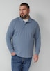 Langarm-Poloshirt aus Baumwoll-Piqué mit Bündchen