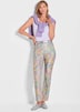 Elegante Hose LOUISA mit Paisley-Muster
