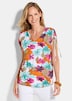 Blusenshirt mit floralem Print