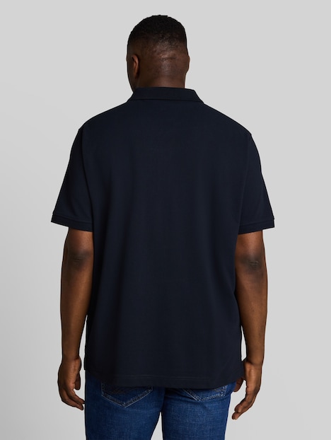 Piqué Poloshirt mit Logo-Stickerei