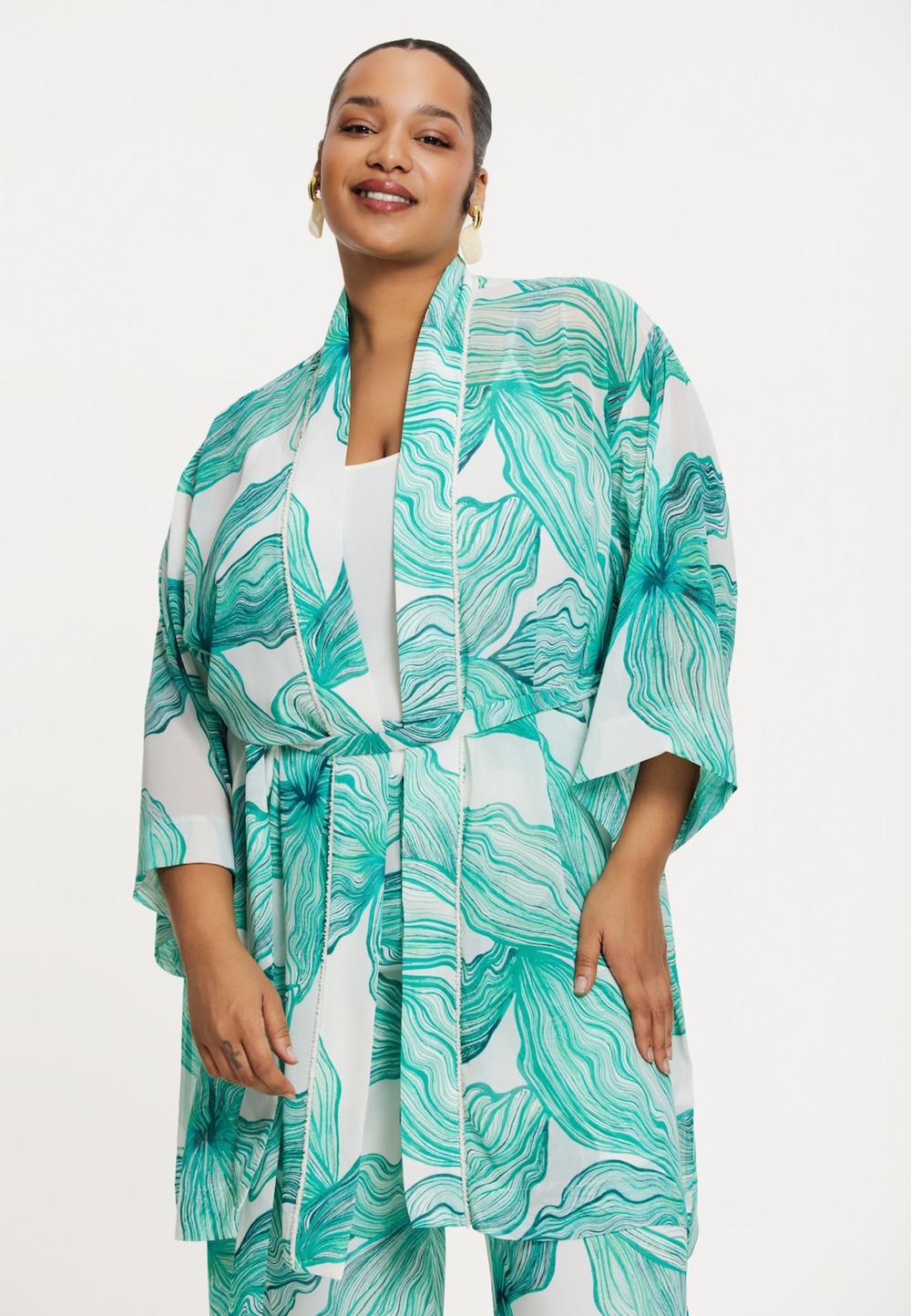 Kimono mit Druck