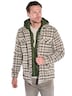 Herren Overshirt-Jacke , Oliv